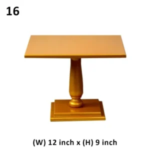 Shop Cake base board square 16 inch gold color 10 pcs Online at Best  Price in India