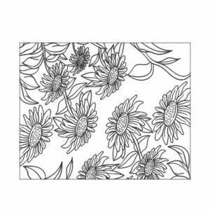 Mesh Stencil - Delia Flowers